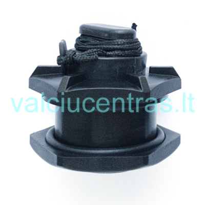 Drenažo kamštis su vožtuvu pripučiamai valčiai